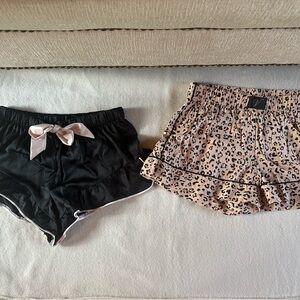 Victoria’s Secret 2 Lounge Sleep Shorts Women’s XS Xtra Small
